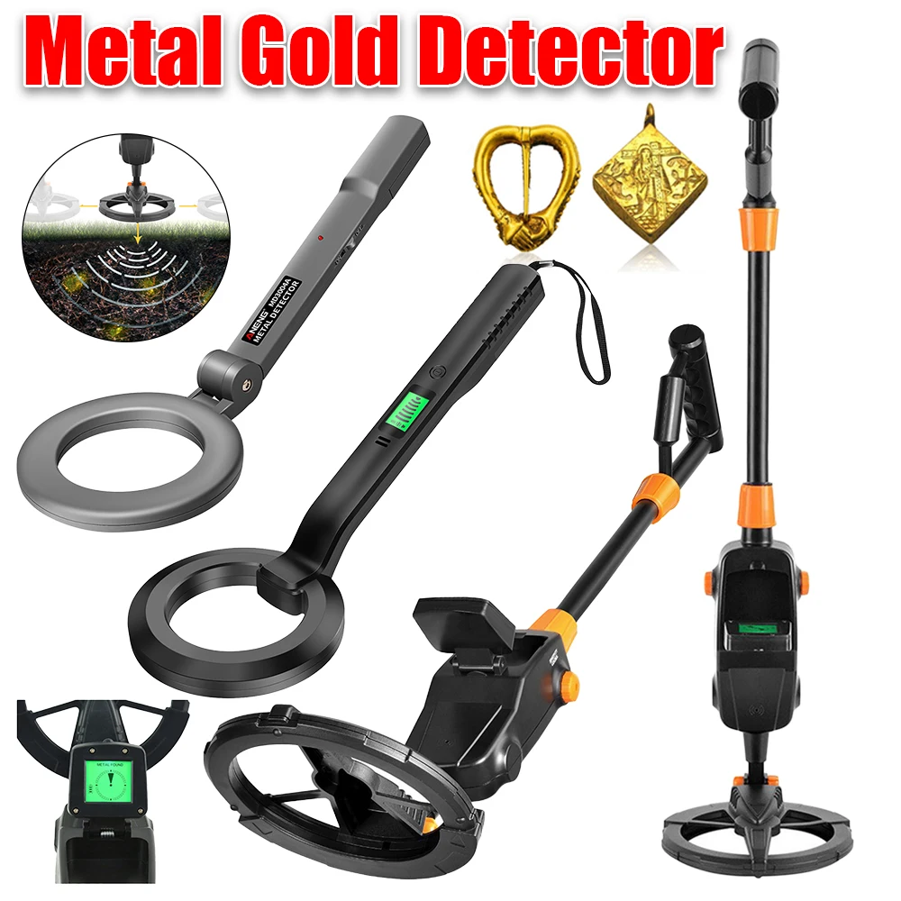 Underwater Metal Detector Waterproof - Подземный металлоискатель MD1008A, водонепроницаемый ручной детектор