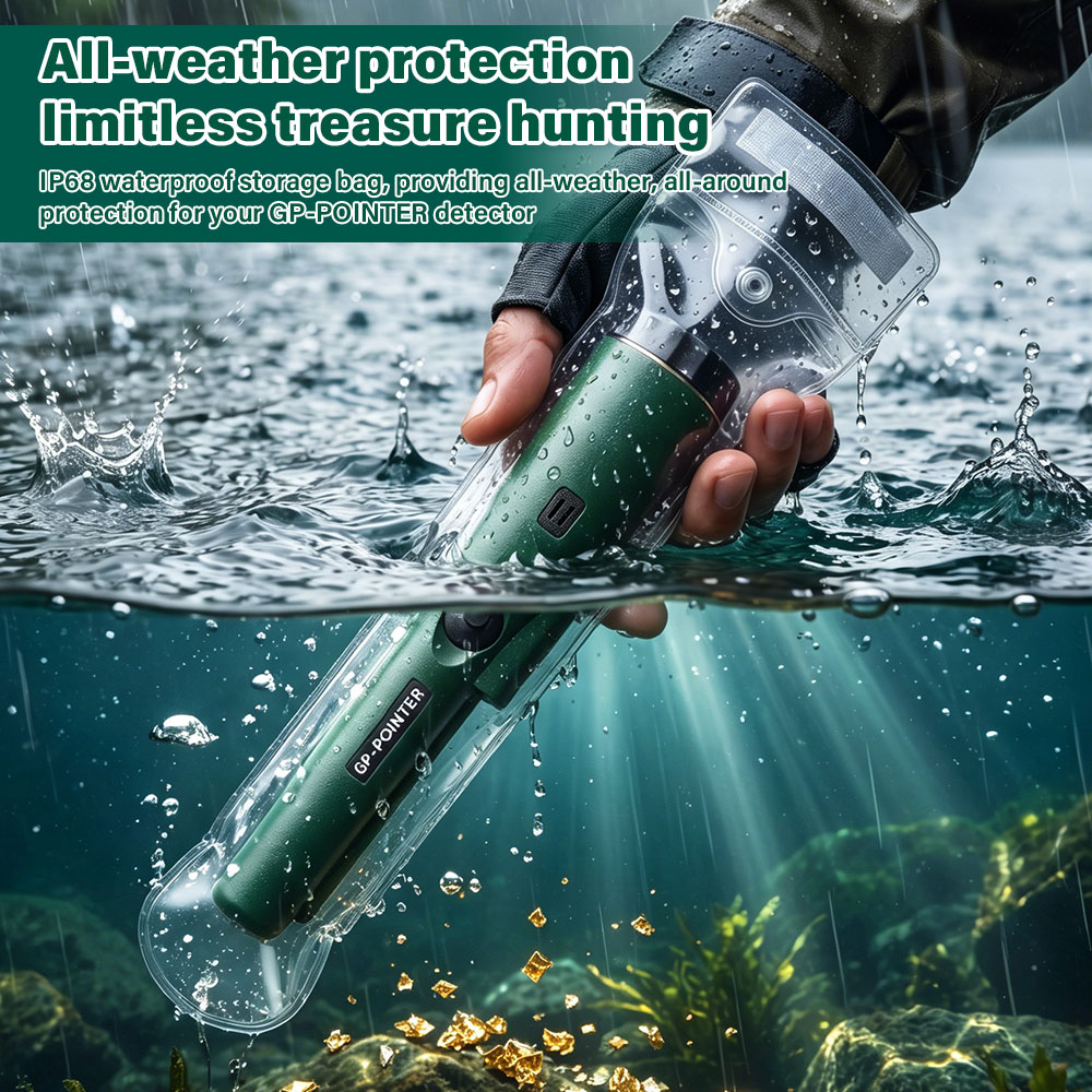 Underwater Metal Detector Waterproof - Профессиональный металлоискатель-пинпойнтер, водонепроницаемый ручной металлоискатель для