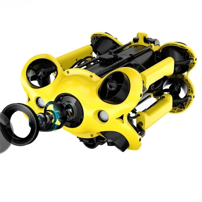Underwater Drone With Robotic Arm - Подводный дрон 4K с роботизированной рукояткой