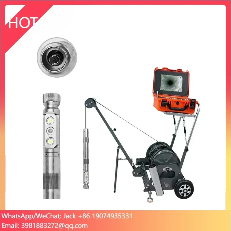 Underwater Inspection Camera 50M - 12-дюймовый дисплей с 50-метровым кабелем, автоматическая