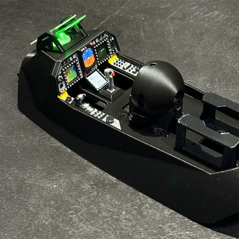 Underwater Drone With Robotic Arm - 1 шт. Масштабная модель крыши кабины