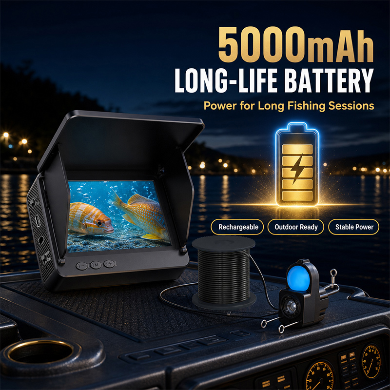Эхолот-камера для подводной ры – обзор и цена Underwater Fishing Camera 4K