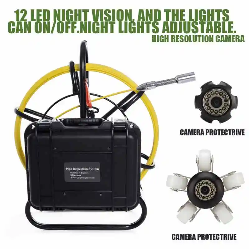 WP9600 - 50M Камера для инспек – обзор и цена Underwater Inspection Camera 50M
