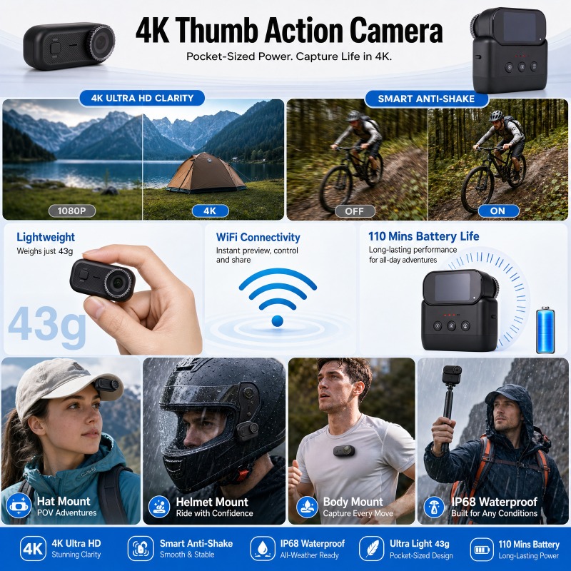 Экшн-камера APEX 4K: миниатюрн – обзор и цена Underwater Fishing Camera 4K
