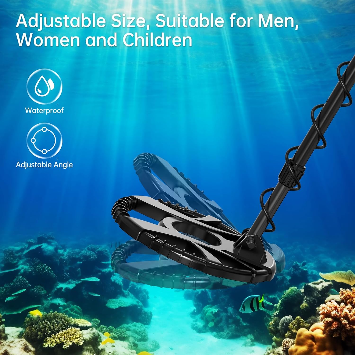 Популярный портативный металло – обзор и цена Underwater Metal Detector Waterproof