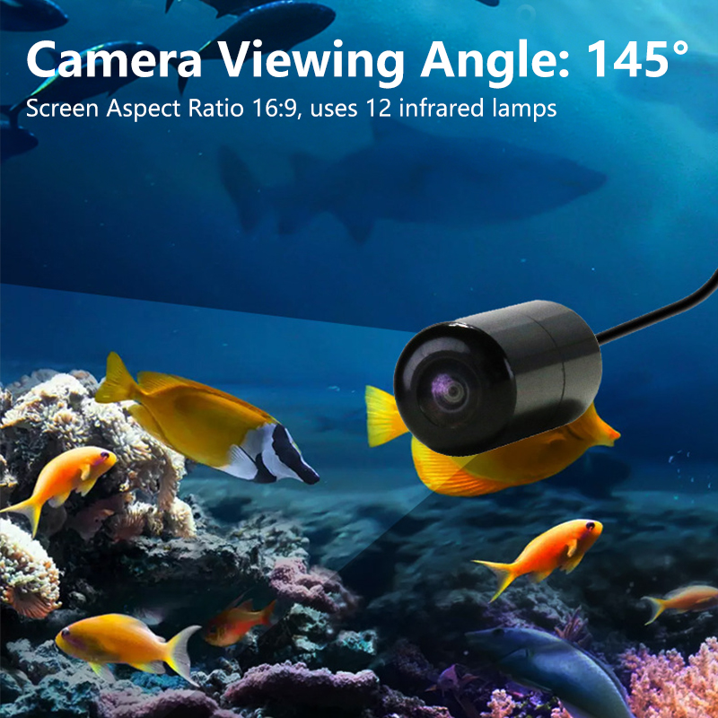 Подводная камера для рыбалки с – обзор и цена Underwater Fishing Camera 4K