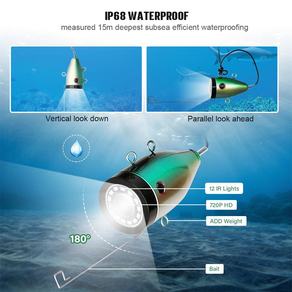 Подводная рыболовная камера  - – обзор и цена Underwater Fishing Camera 4K
