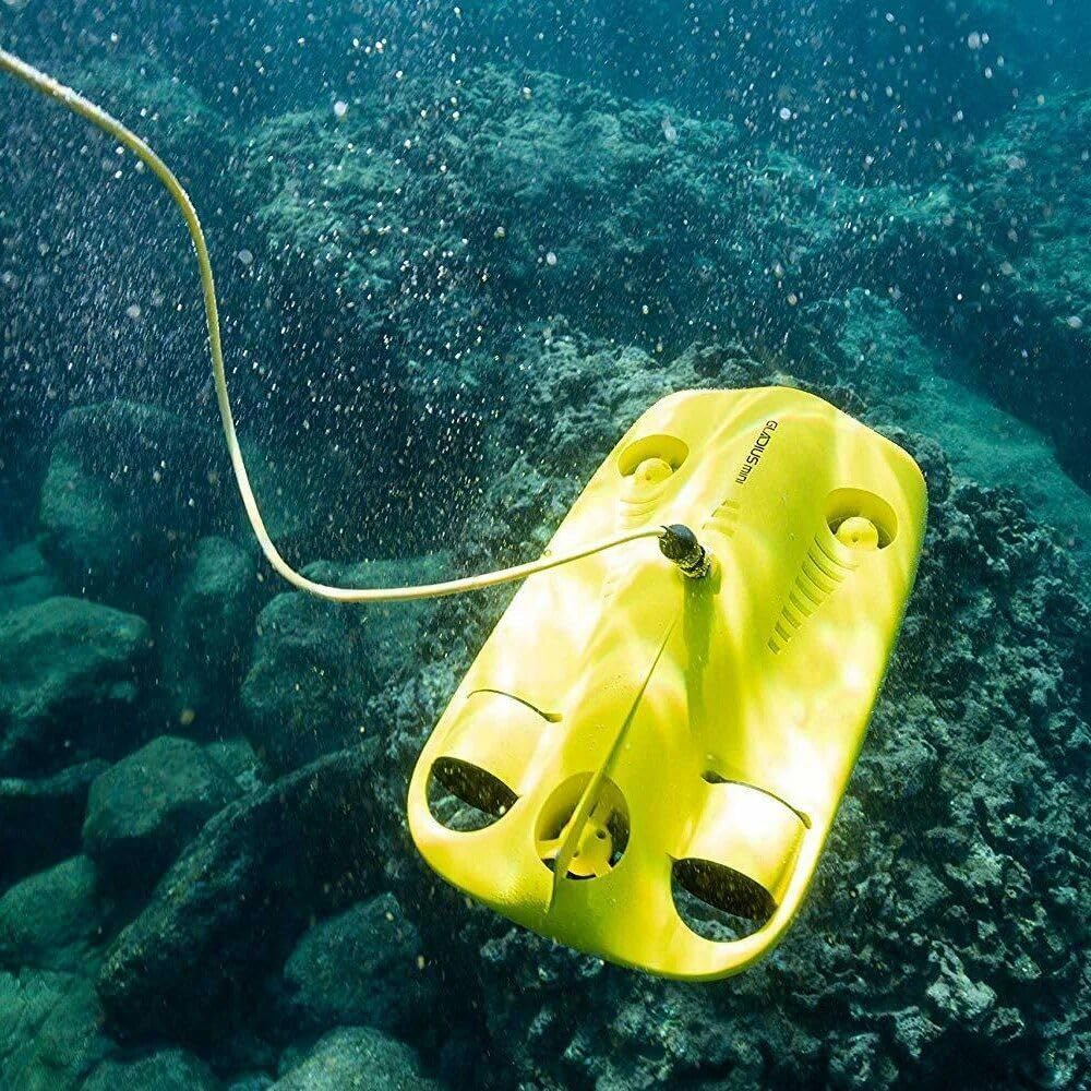 Подводный мини-дрон с 5 пропел – обзор и цена Underwater Drone 4K Camera 100M