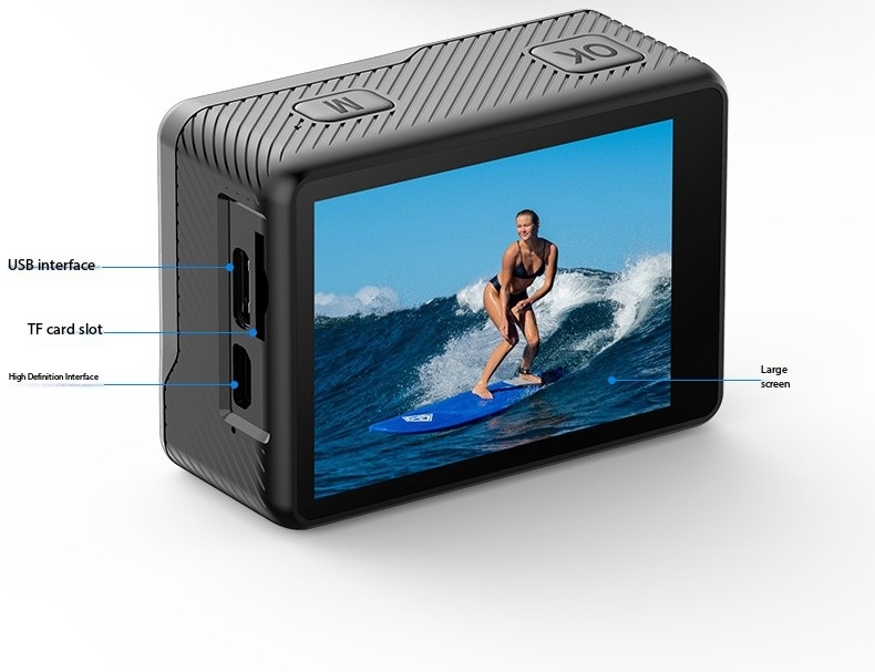Экшн-камера с Wi-Fi, стабилиза – обзор и цена Underwater Fishing Camera 4K