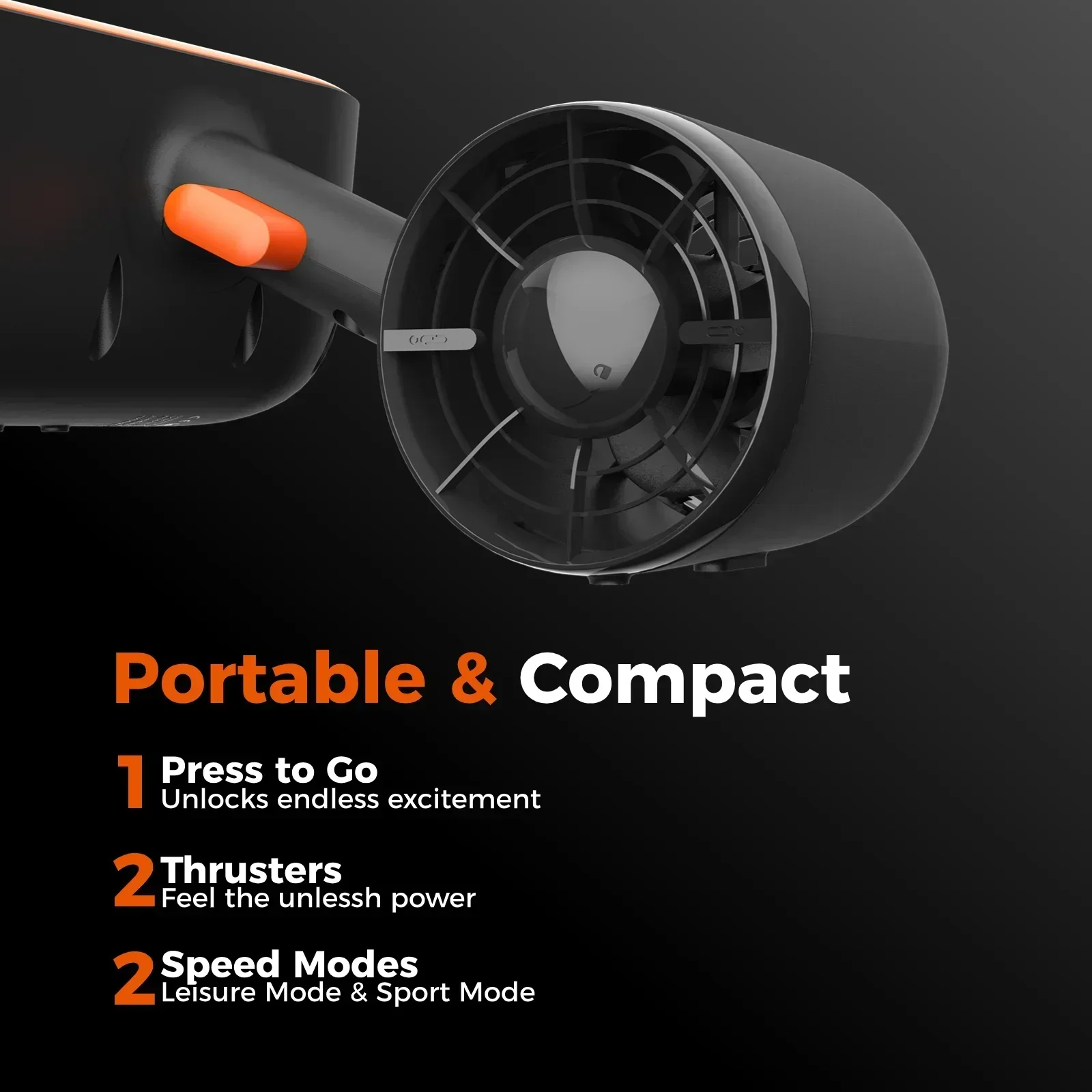 1. Geneinno S2 – умный подводн – обзор и цена Underwater Scooter Sea Scooter