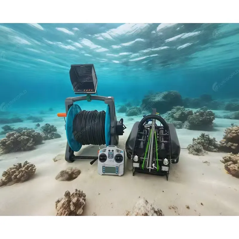 Профессиональный подводный роб – обзор и цена Underwater Drone With Robotic Arm