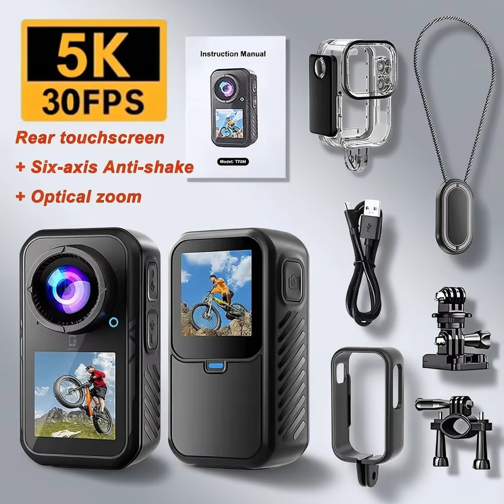Экшн-камера 5K с сенсорным экр – обзор и цена Underwater Fishing Camera 4K