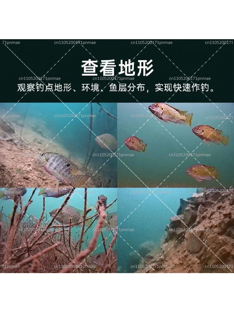 Подводный дрон-робот 200M с ка – обзор и цена Underwater Fishing Camera 4K