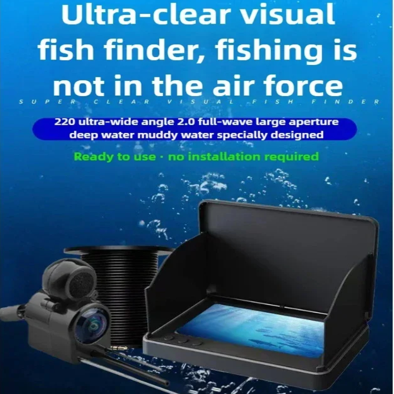 Подводная камера для рыбалки с – обзор и цена Underwater Fishing Camera 4K