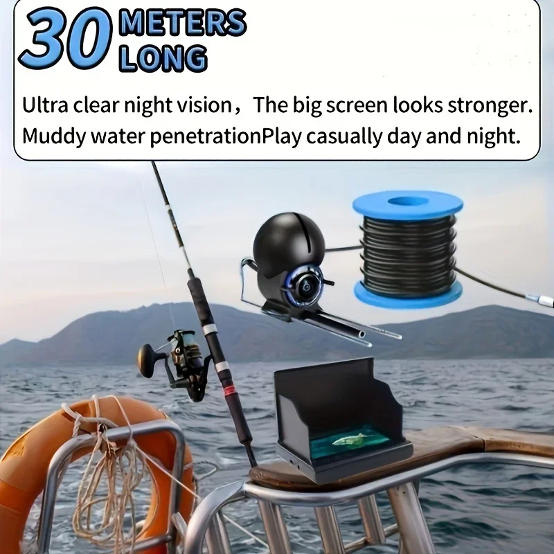Подводная камера для рыбалки с – обзор и цена Underwater Fishing Camera 4K